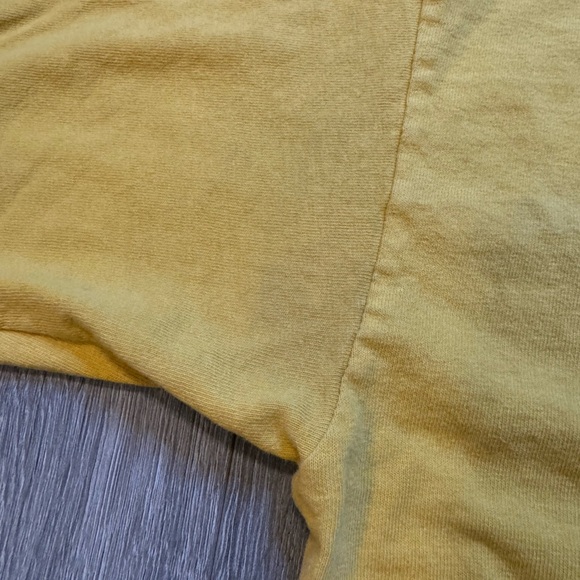 Vintage I Am A Messenger Christian Graphic Tee Yellow Jesus Shirt Size M Y2K - Picture 12 of 13